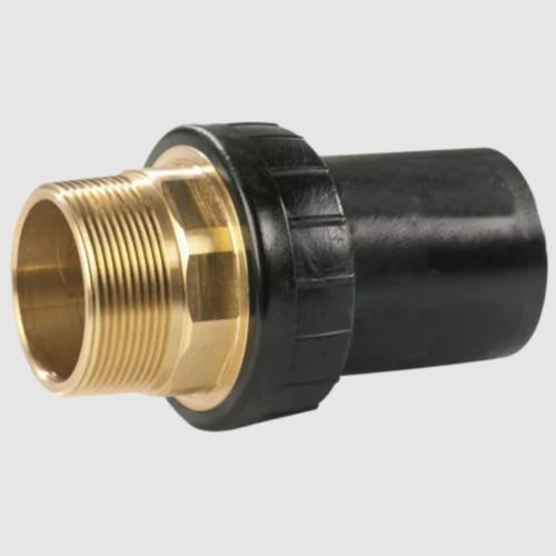 Adaptador roscado - UAN - Aliaxis - para tuberías / de PE / de latón