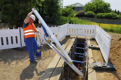 Sistema de blindaje de zanjas de excavación - 260 - SBH Tiefbautechnik - de aluminio / ligero