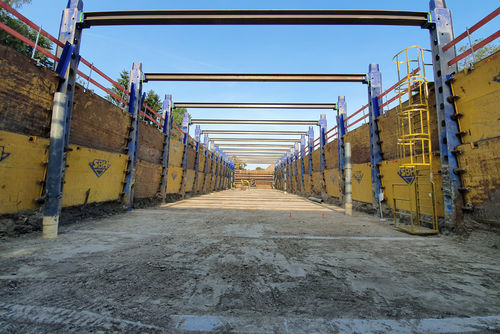 Sistema de blindaje de zanjas de acero - 800 - SBH Tiefbautechnik