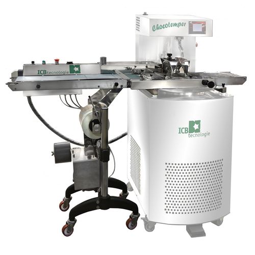 Máquina de recubrimiento y temperado para chocolate - ICBELT - icb tecnologie srl