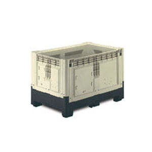 Caja-palé de plástico - 1388 C - capp plast srl - para almacenamiento / apilable / con tapa