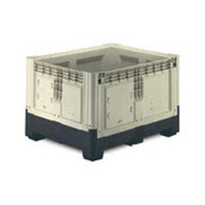 Caja-palé de plástico - 1308 C - capp plast srl - para almacenamiento / con tapa