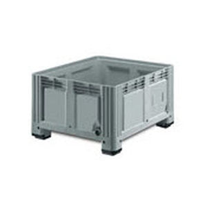 Caja-palé de plástico - 1163 C - capp plast srl - para almacenamiento / industrial / con tapa
