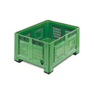 Caja-palé de plástico - 1163 F - capp plast srl - para almacenamiento / agrícola / calada