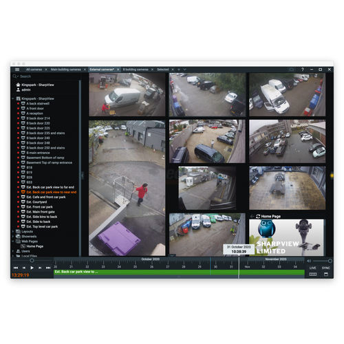 Software de gestión - EyeLynx - de videocámara