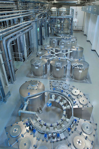 Línea de producción para tubo de PVC - Coperion - continua / automatizada / con mezclador