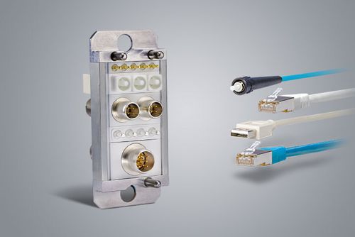 Conector modular - ODU GmbH & Co. KG - de datos / para muelle / de alto rendimiento