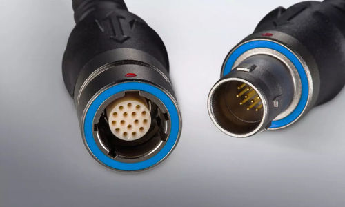 Conector redondo - AMC&reg; - ODU GmbH & Co. KG - de datos / de alimentación eléctrica / de tornillo