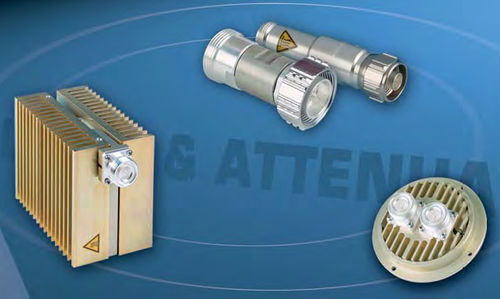Atenuador compacto - Spinner - RF / de coaxial