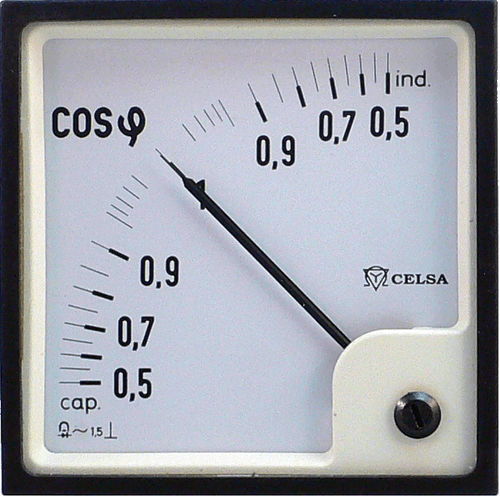 Aparato de medición de factor de potencia - DPQ series - CELSA MESSGERATE ESPAÑA S.L. - de tensión alterna / de corriente alterna / de frecuencia
