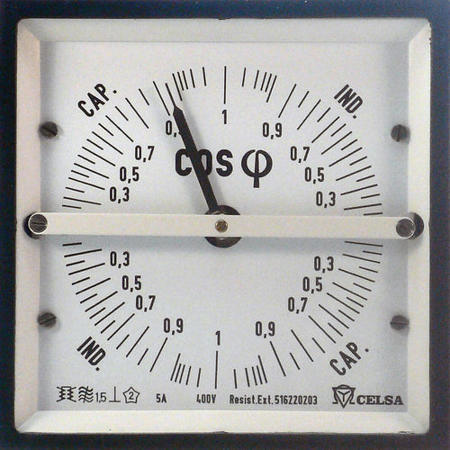 Aparato de medición de factor de potencia - DPQ/3 - CELSA MESSGERATE ESPAÑA S.L. - de tensión alterna / de corriente alterna / de frecuencia