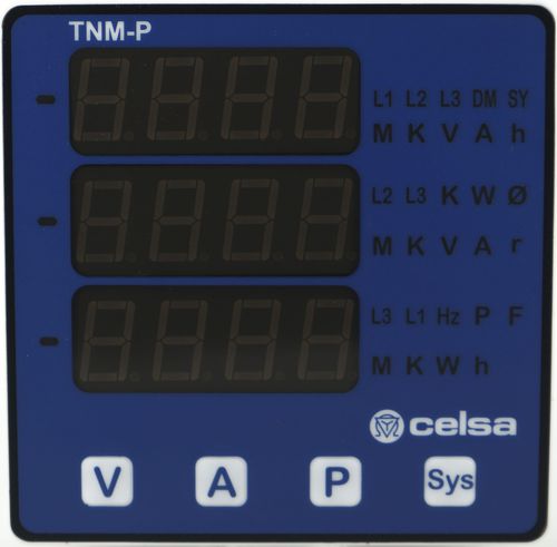 Dispositivo de medición de potencia de potencia aparente - TNM96P - CELSA MESSGERATE ESPAÑA S.L. - digital / DC