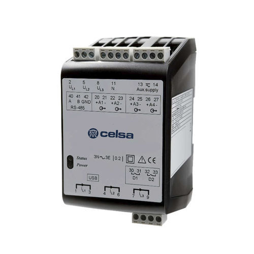 Transductor en riel DIN - CPQT4 - CELSA MESSGERATE ESPAÑA S.L. - analógico / USB