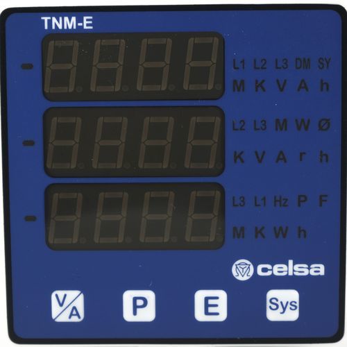Dispositivo de medición de potencia contador eléctrico - TNM96E - CELSA MESSGERATE ESPAÑA S.L. - de potencia aparente / analógico / digital