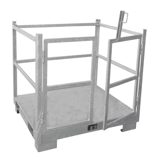 Palé de metal - TP - Bauer - DIN / de transporte / para barriles