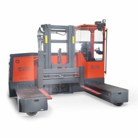 Carretilla elevadora lateral eléctrica - COMPACT - BULMOR industries - con operador sentado / de carga / compacta