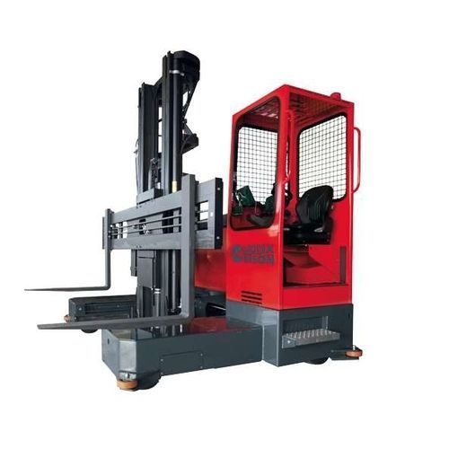 Carretilla elevadora lateral eléctrica - ALLROUND - BULMOR industries - con operador sentado / para interior / para uso exterior