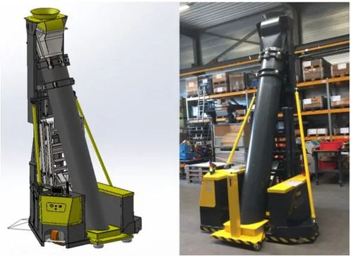 Carretilla de transporte - BULMOR industries - para tubos / con radiocontrol / eléctrica