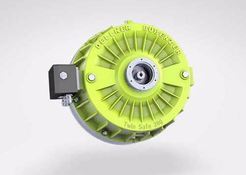 Freno de disco - TWIN SAFE  - DELLNER BUBENZER Germany GmbH - de muelle / de seguridad / doble