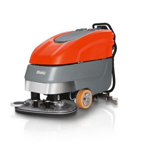 Fregadora con operador a pie - Scrubmaster B90 CL series - HAKO - alimentada por batería