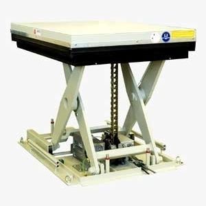 Mesa elevadora de tijera - LAWECO - de fuelle / mecánica / estacionaria