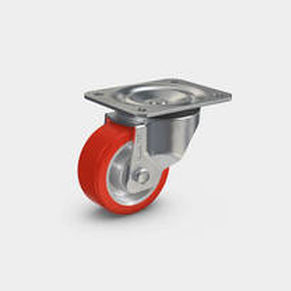 Rueda con aro - PEVODYN® 183 ALU PD-S - RÄDER-VOGEL RÄDER- UND ROLLENFABRIK GMBH & CO. KG - de acero