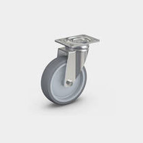 Ruedecilla giratoria - RÄDER-VOGEL RÄDER- UND ROLLENFABRIK GMBH & CO. KG - con platino giratorio / con rodamiento de bolas / de acero
