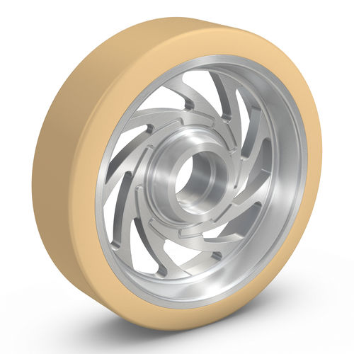 Rueda con aro - PEVODYN® - RÄDER-VOGEL RÄDER- UND ROLLENFABRIK GMBH & CO. KG - de poliuretano / para grandes cargas