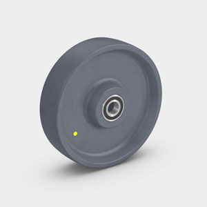 Rueda con aro - PEVOLON® ELF - RÄDER-VOGEL RÄDER- UND ROLLENFABRIK GMBH & CO. KG - de termoplástico / para cargas pesadas / antihuellas