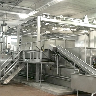 Máquina de salazón para queso - tecnical