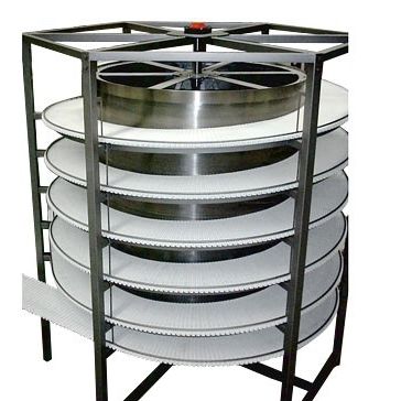 Torre de almacenamiento vertical - tecnical - para productos alimentarios