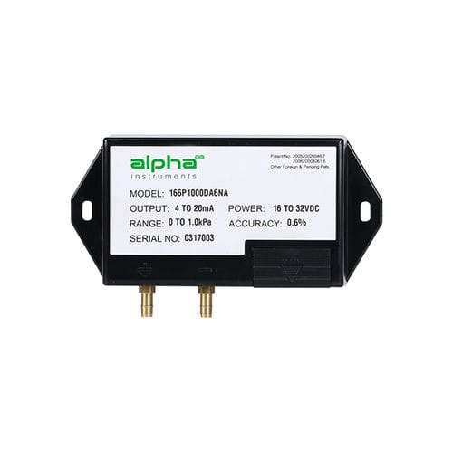 Transductor de presión diferencial - 166  - Alpha Instruments Company - 4-20 mA / 2 hilos / 5 V CC