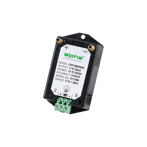 Transductor de presión diferencial - 175  - Alpha Instruments Company - 4-20 mA / 2 hilos / 5 V CC