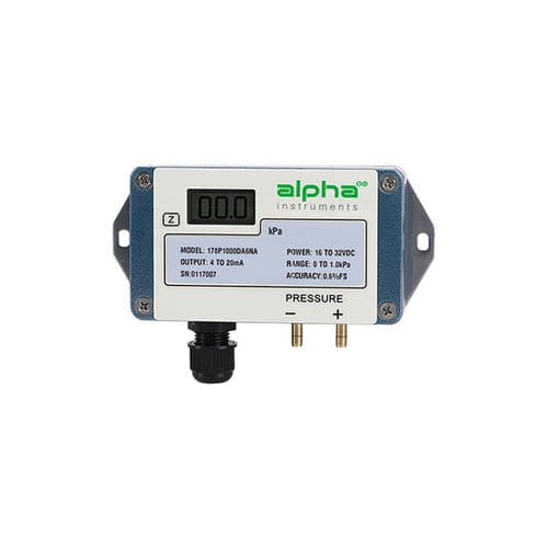 Transmisor de presión diferencial - 178  - Alpha Instruments Company - capacitivo / 4-20 mA / digital