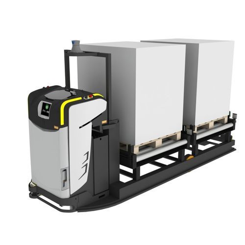 Sistema de transporte para vehículos eléctricos y carretillas de guiado automático - AWT - Rocla