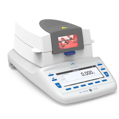 Balanza de humedad de laboratorio - EM120-HR - Precisa Gravimetrics AG - de infrarrojos / kilogramo / con pantalla LCD
