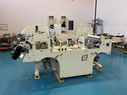 Soldadora de mangas termorretráctiles en OPS - TBL - FADA ITALIA SRL - de PET / de PVC / aplicación de cola termofusible