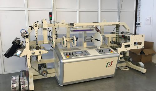 Soldadora de mangas termorretráctiles en OPS - TBR2 START - FADA ITALIA SRL - de PET / de PVC / aplicación de cola termofusible