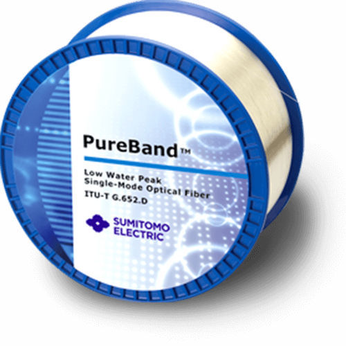 Cable óptico de alimentación - PureBand™ - Sumitomo Electric Ltd - robusto / para la industria / monomodal
