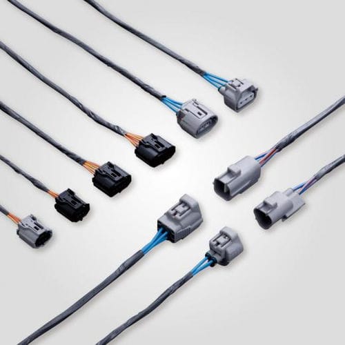 Conector para haces de cables - Sumitomo Electric Ltd - de alimentación eléctrica / rectangular / de alta frecuencia