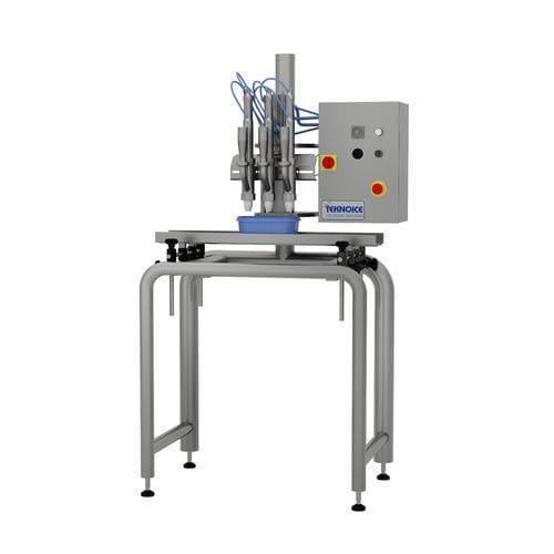 Llenadora para la producción de helados - CF3 - TEKNOICE - semiautomática / de vasos / de barquillas