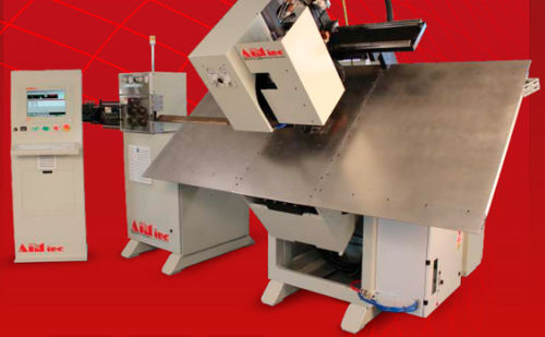 Máquina curvadora electrohidráulica - AFM-2Dx-T - aim inc - eléctrica / de barras / de cables