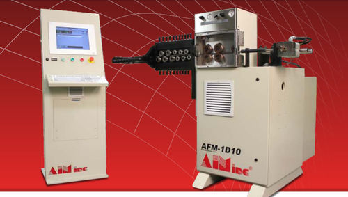 Alimentador enderezador con desenrollador CNC - AFM-1Dx - aim inc