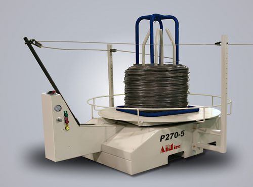 Desbobinador de cables - Payoff - aim inc - de bobinas / totalmente automático / sin mantenimiento