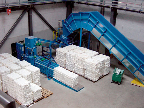Prensa de balas para cartón - VK 3008 - HSM GmbH + Co. KG - para papel / para plástico / horizontal