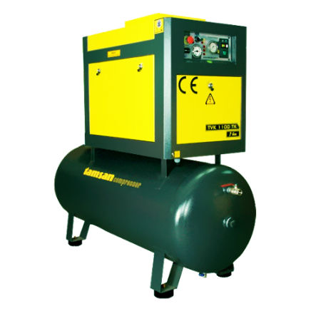 Compresor de tornillo - TVK 1100 T - tamsan compressor - de aire / con motor eléctrico / estacionario