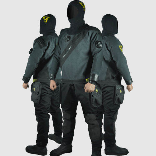 Traje de buceo profesional resistente al agua - TNT CLASSIC - SF Tech SARL - de fibras de aramida / de metal / de nailon