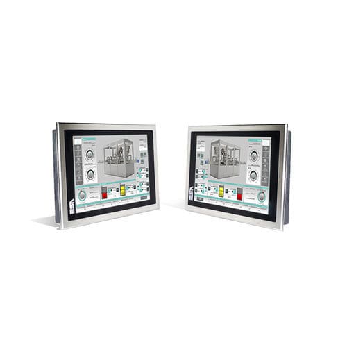 Panel PC con pantalla táctil - XS7 INOX - ESA elettronica - con pantalla táctil resistiva / TFT LCD / retroiluminación LED