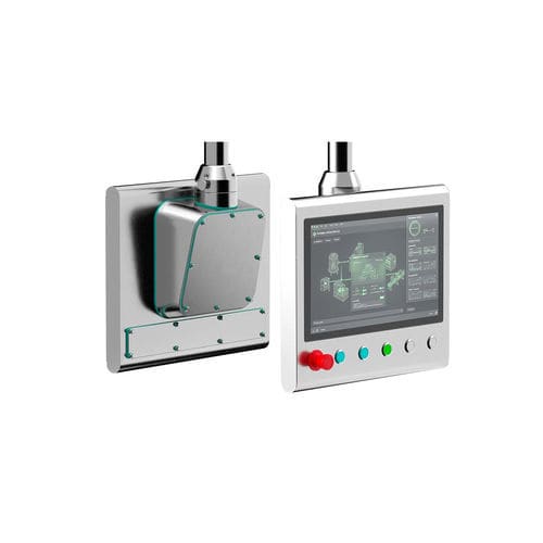 HMI con pantalla táctil capacitiva - LUMIA INOX - ESA elettronica - montado sobre brazo / 1920 x 1080 / Arm® Cortex®-A72 Dual-core