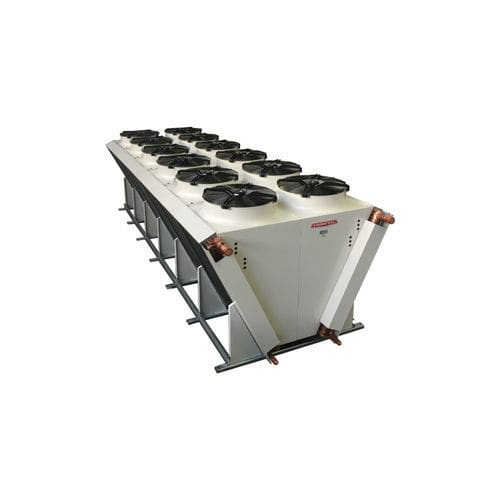 Condensador en V - VCE series - FRIMETAL - axial / ventilado / de acero